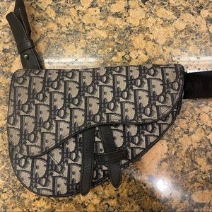 Mens Dior Mini Saddle Bag